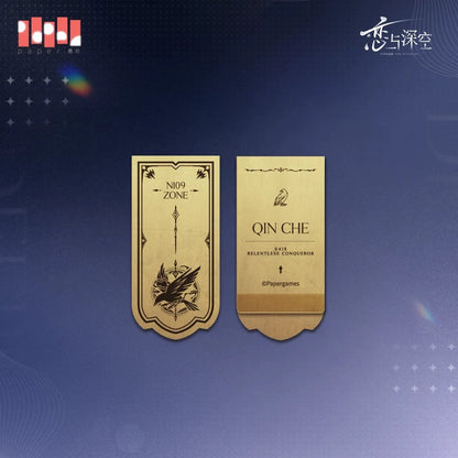 *Preorder* Love and Deepspace Echoes of Time Series Brass Bookmark
