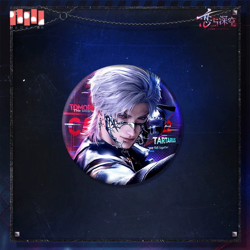*Preorder* Love and Deepspace Tomorrow No Escape Series Tinplate Badge