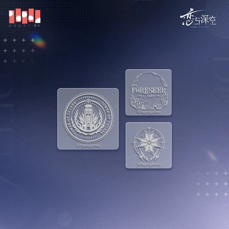 *Preorder* Love and Deepspace Echoes of Time Series Postmark Impression Stamp