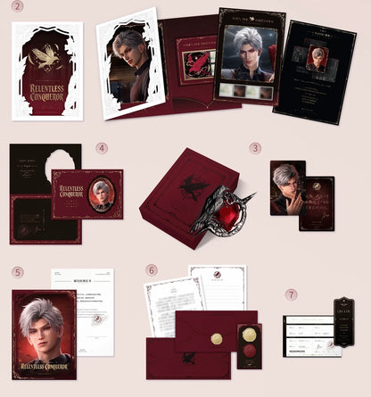 *Preorder* Love and Deepspace Past Letters · Postal Commemorative Gift Box - Sylus