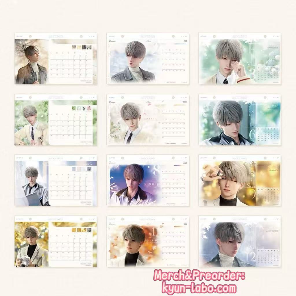Love and Deepspace 2026 Calendar