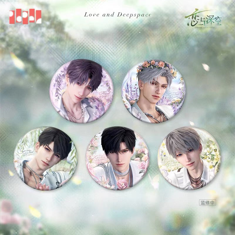 *Preorder* Love and Deepspace Yours In Bloom Series Metal Pin