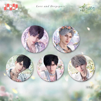 *Preorder* Love and Deepspace Yours In Bloom Series Metal Pin