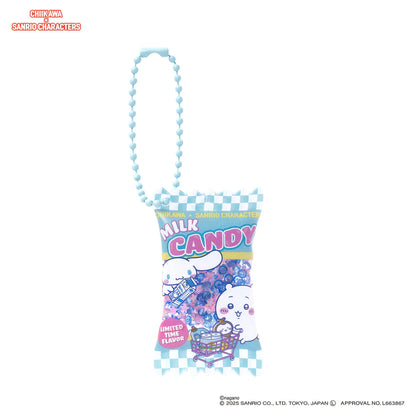 Chiikawa × Sanrio Characters Supermarket Shaka Shaka Snack Keychain