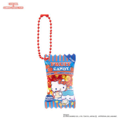Chiikawa × Sanrio Characters Supermarket Shaka Shaka Snack Keychain