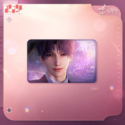 *Preorder* Love and Deepspace Heart's Promise Series Rectangular Metal Pin