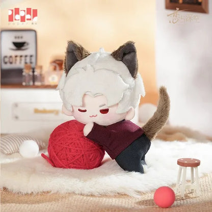 Love and Deepspace Your Cat Misses You Series Magnetic Plush Keychain