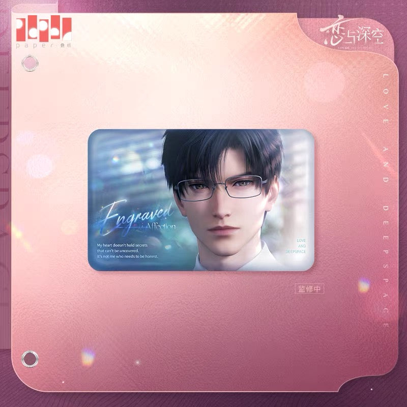 *Preorder* Love and Deepspace Heart's Promise Series Rectangular Metal Pin