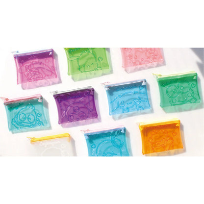 Sanrio TD Embossed Clear Pouch Cute Wink (Blind Item)