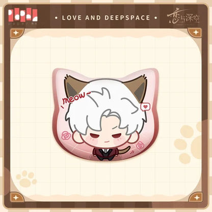 Love and Deepspace Your Cat Misses You Series Chibi Metal Pin