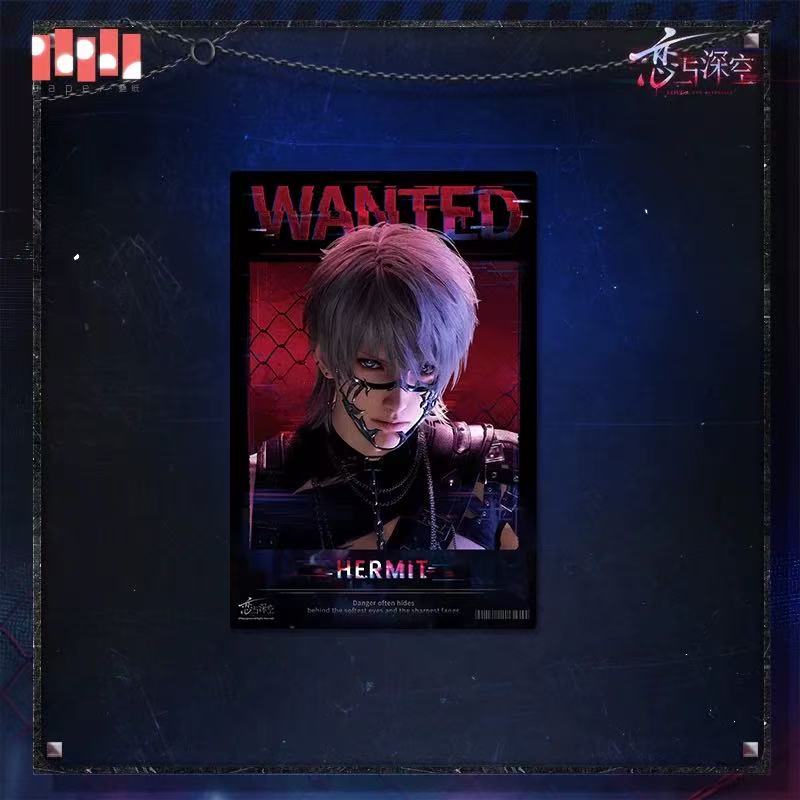*Preorder* Love and Deepspace Tomorrow No Escape Series Wanted Poster