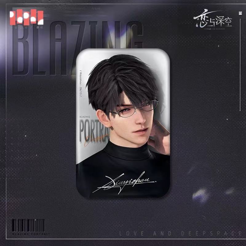 *Preorder* Love and Deepspace Burning Frame Series Square Tinplate Badge