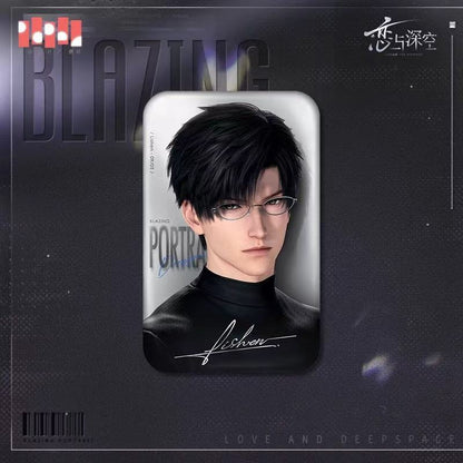 *Preorder* Love and Deepspace Burning Frame Series Square Tinplate Badge