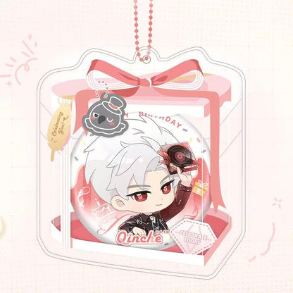*Preorder* Love and Deepspace Sylus 2026 Birthday Chibi Protective Case & Badge Set