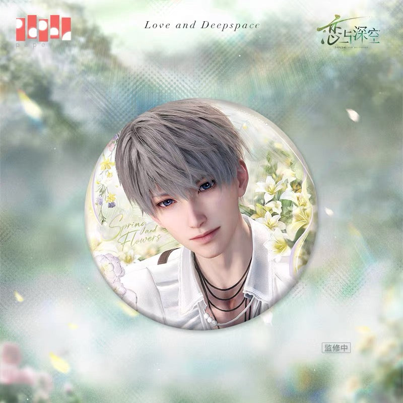 *Preorder* Love and Deepspace Yours In Bloom Series Metal Pin