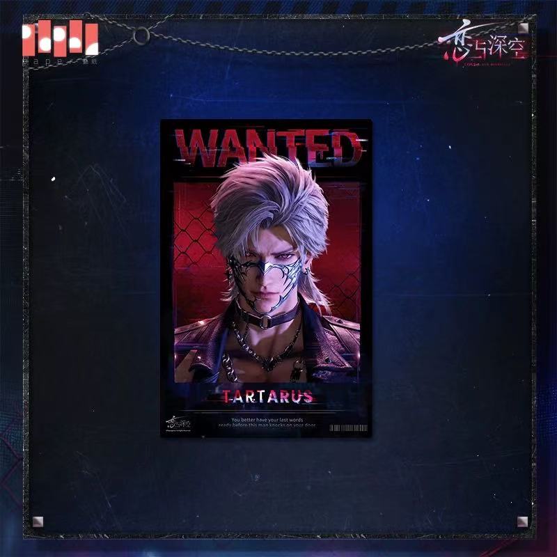 *Preorder* Love and Deepspace Tomorrow No Escape Series Wanted Poster