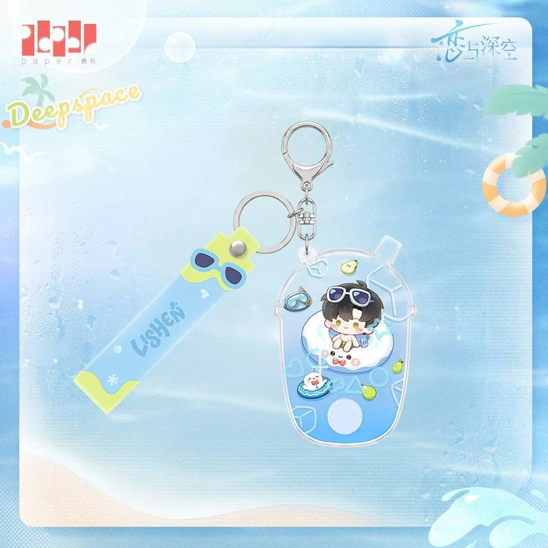 *Preorder* Love and Deepspace Floating Siesta Series Water Machine Toy Keychain