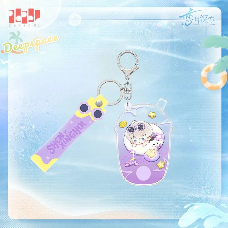 *Preorder* Love and Deepspace Floating Siesta Series Water Machine Toy Keychain