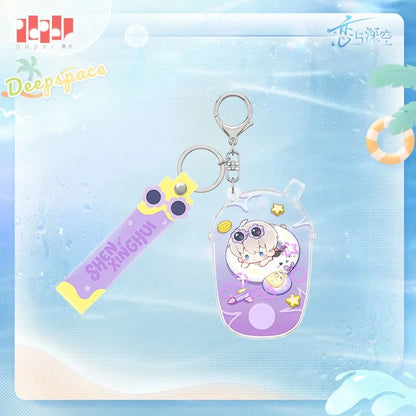 *Preorder* Love and Deepspace Floating Siesta Series Water Machine Toy Keychain