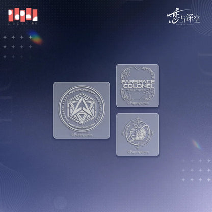 *Preorder* Love and Deepspace Echoes of Time Series Postmark Impression Stamp