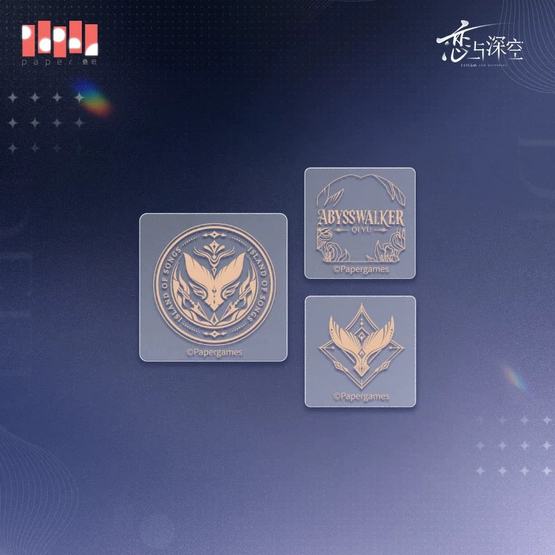 *Preorder* Love and Deepspace Echoes of Time Series Postmark Impression Stamp