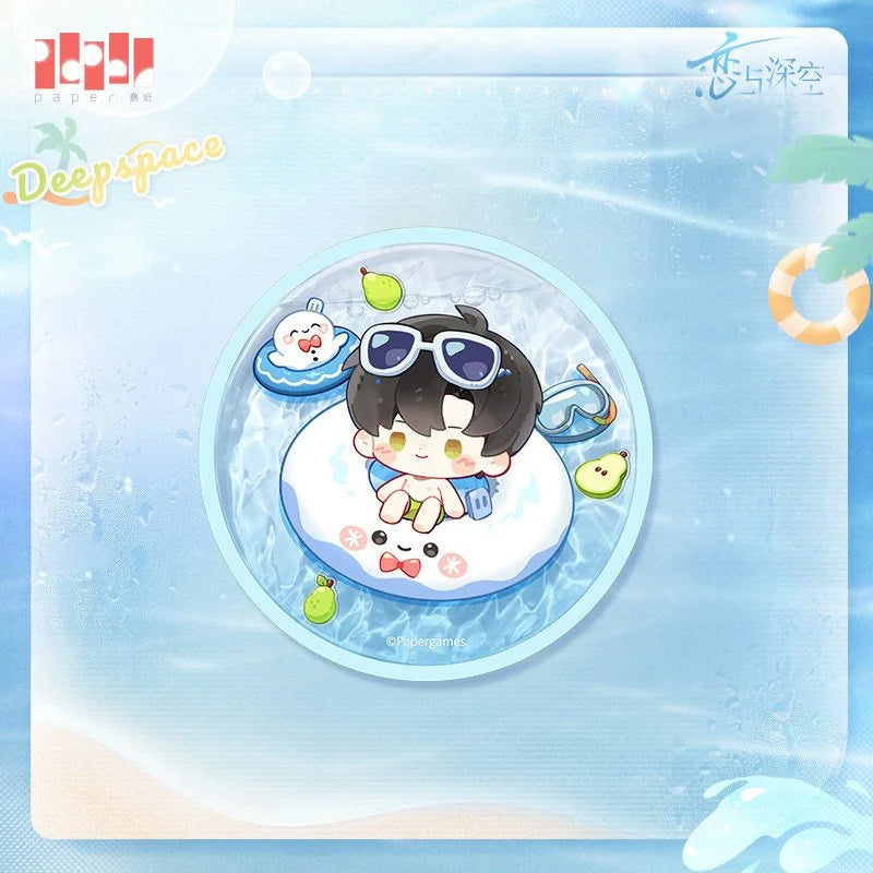 *Preorder* Love and Deepspace Floating Siesta Series Oil Filled Coaster