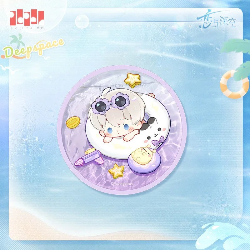 *Preorder* Love and Deepspace Floating Siesta Series Oil Filled Coaster