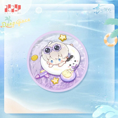 *Preorder* Love and Deepspace Floating Siesta Series Oil Filled Coaster