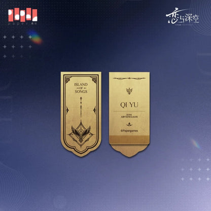 *Preorder* Love and Deepspace Echoes of Time Series Brass Bookmark