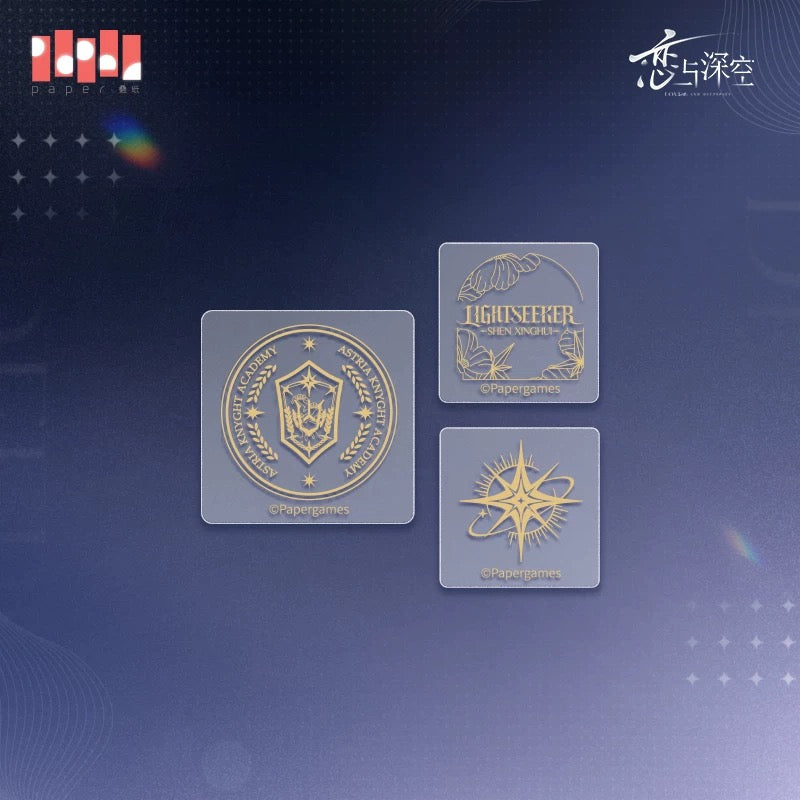 *Preorder* Love and Deepspace Echoes of Time Series Postmark Impression Stamp