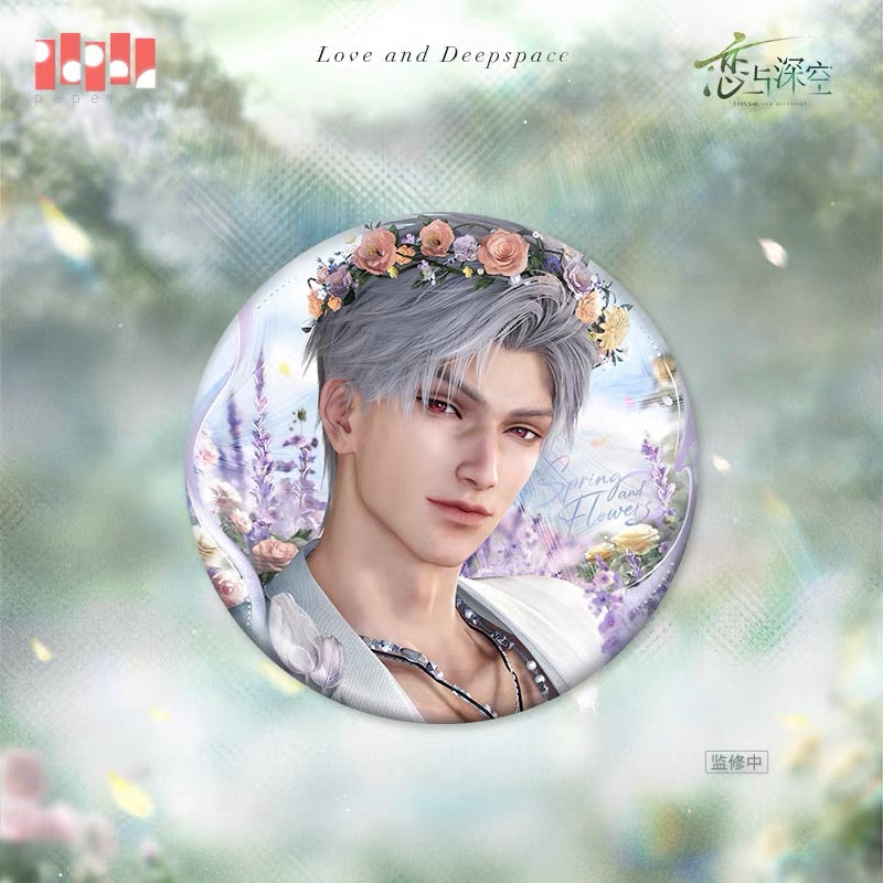*Preorder* Love and Deepspace Yours In Bloom Series Metal Pin