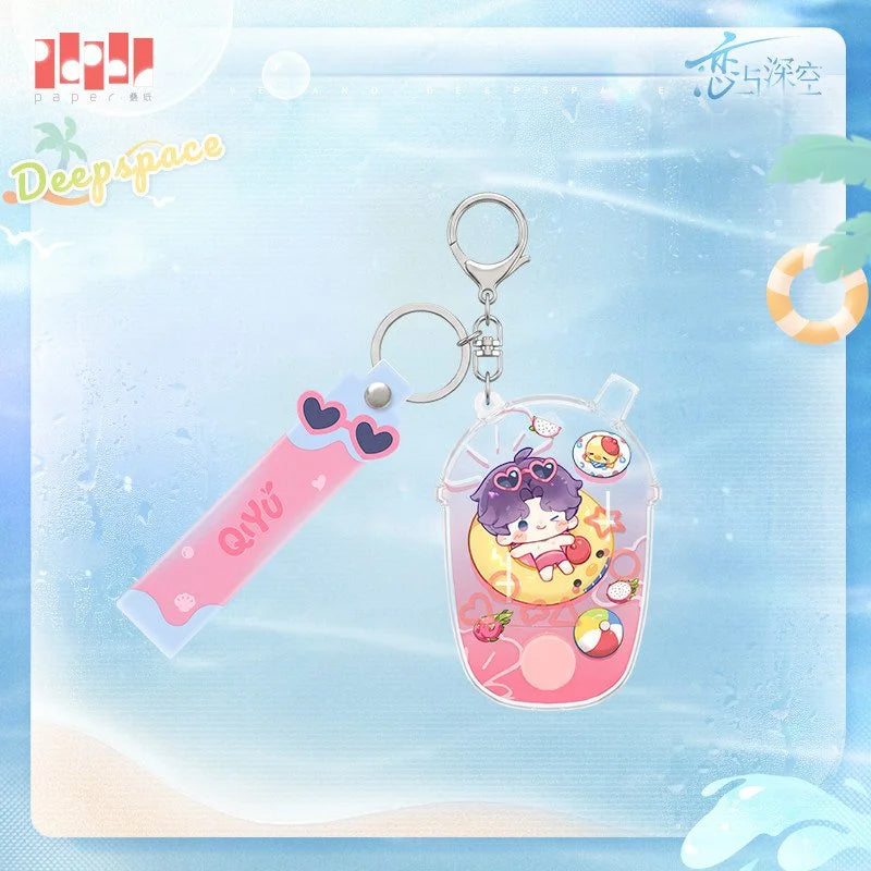 *Preorder* Love and Deepspace Floating Siesta Series Water Machine Toy Keychain