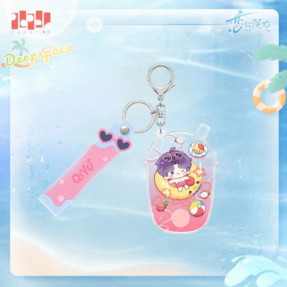 *Preorder* Love and Deepspace Floating Siesta Series Water Machine Toy Keychain