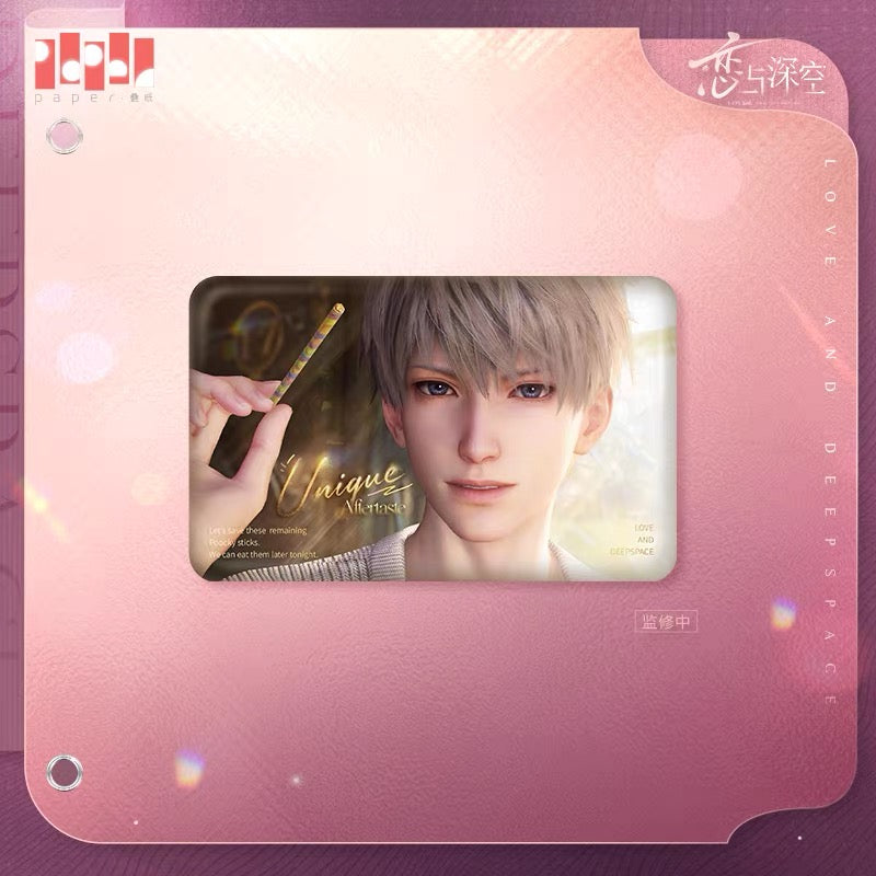 *Preorder* Love and Deepspace Heart's Promise Series Rectangular Metal Pin