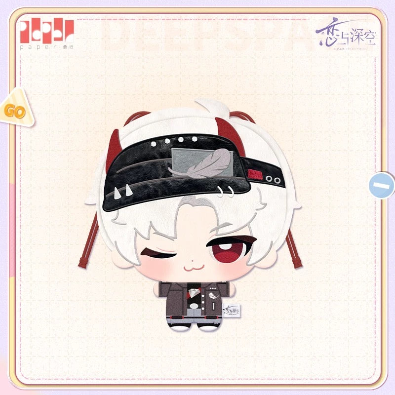 *Preorder* Love and Deepspace Where Hearts Wander Multi-use Plush Drawstring Pouch