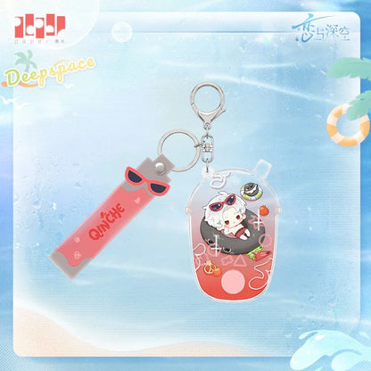 *Preorder* Love and Deepspace Floating Siesta Series Water Machine Toy Keychain