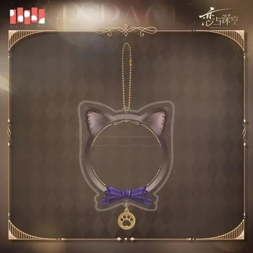 Love and Deepspace Yes, Cat Caretaker Series Pin Protector Case Keychain