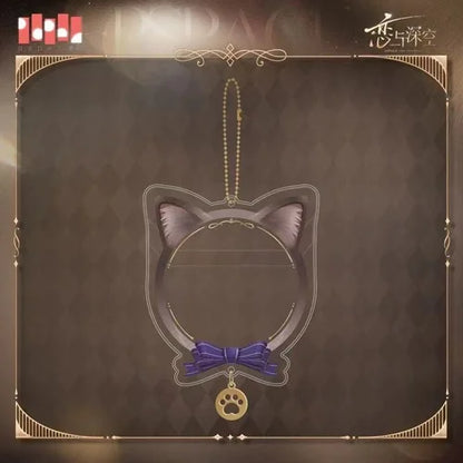Love and Deepspace Yes, Cat Caretaker Series Pin Protector Case Keychain