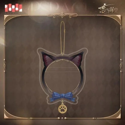 Love and Deepspace Yes, Cat Caretaker Series Pin Protector Case Keychain