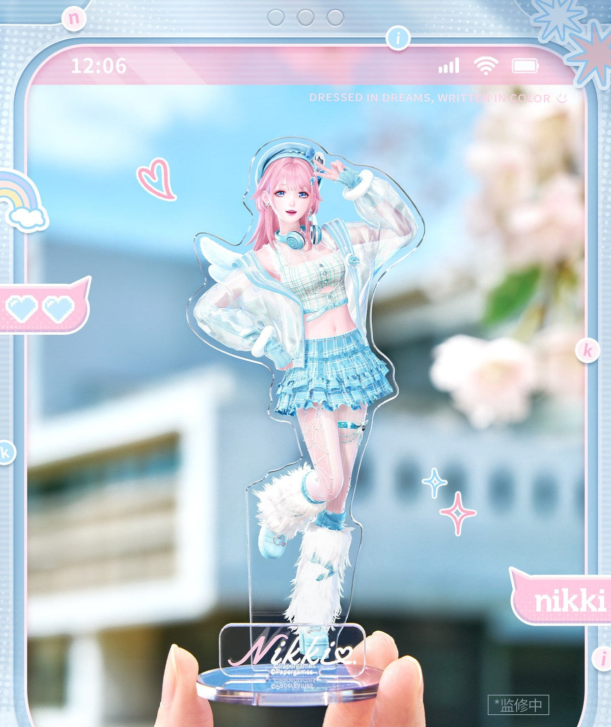 *Preorder* Infinity Nikki Watercolor Diary Series Full Art Acrylic Stand