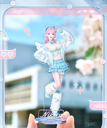 *Preorder* Infinity Nikki Watercolor Diary Series Full Art Acrylic Stand