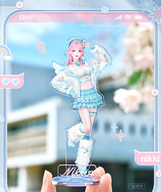 *Preorder* Infinity Nikki Watercolor Diary Series Full Art Acrylic Stand