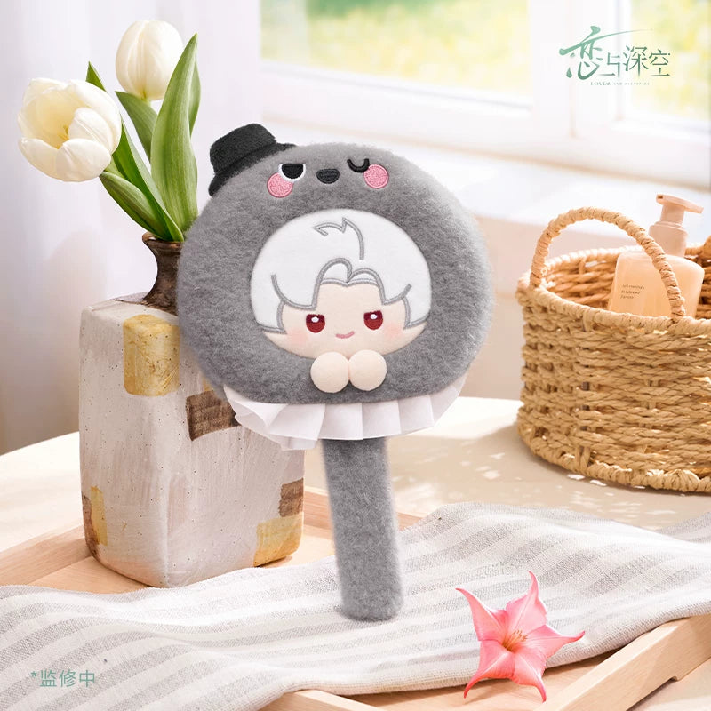 *Preorder* Love and Deepspace Forest Isle Breath Series Handheld Plush Makeup Mirror