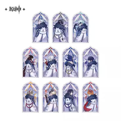 Genshin Frost Mark & Authority Flame Series Interchangeable Translucent Acrylic Standee (Blind Items)