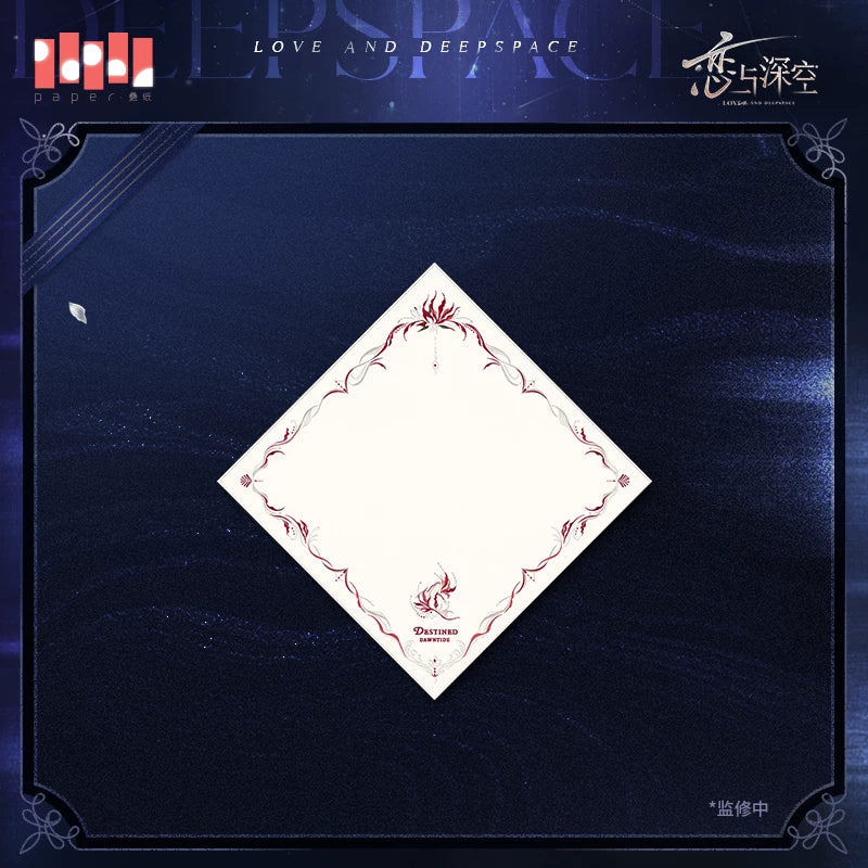 *Preorder* Love and Deepspace Witness in Deep Space Series Embroidered Memorial Handkerchief