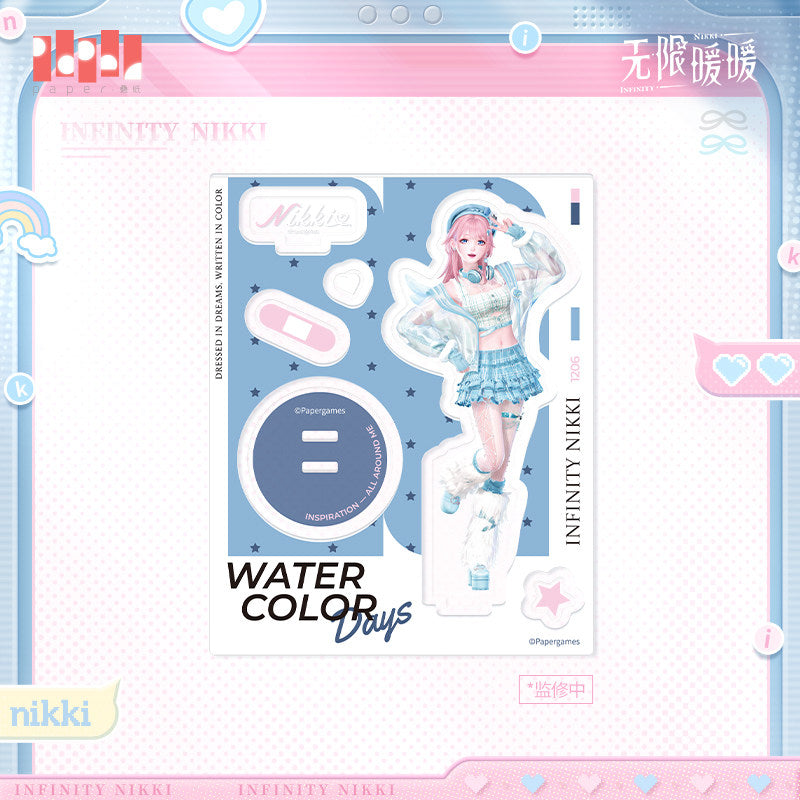 *Preorder* Infinity Nikki Watercolor Diary Series Full Art Acrylic Stand
