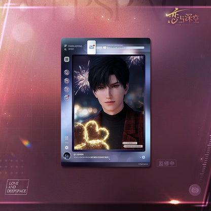 *Preorder* Love and Deepspace This Moment Series Pull-out Signature Board