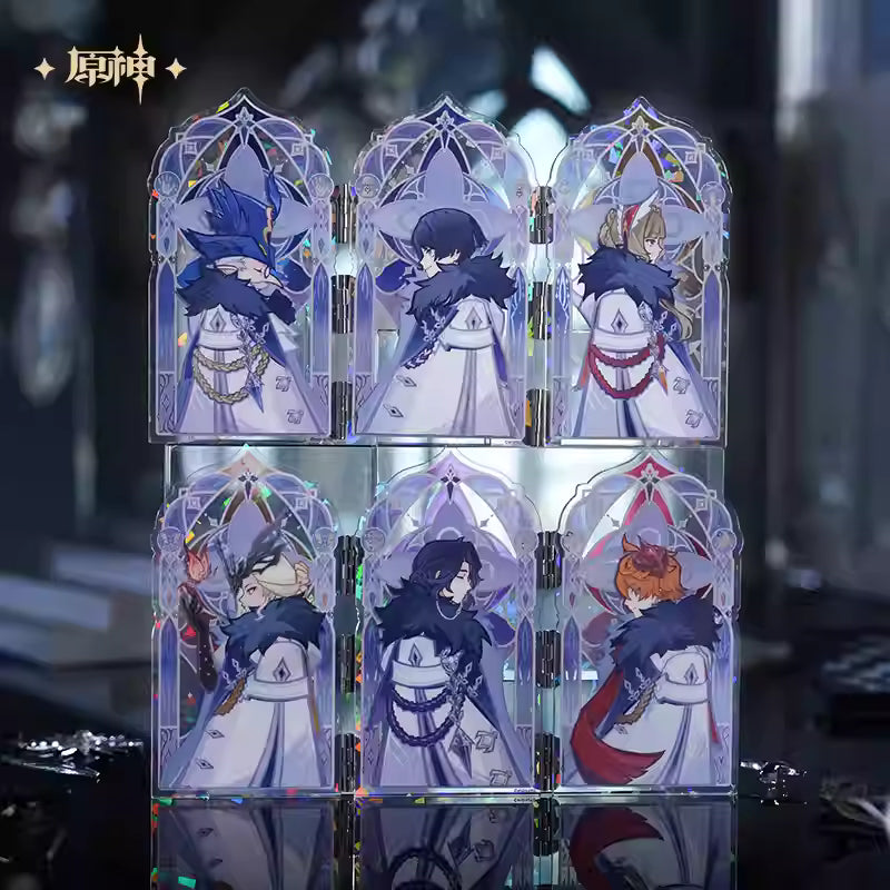 Genshin Frost Mark & Authority Flame Series Interchangeable Translucent Acrylic Standee (Blind Items)