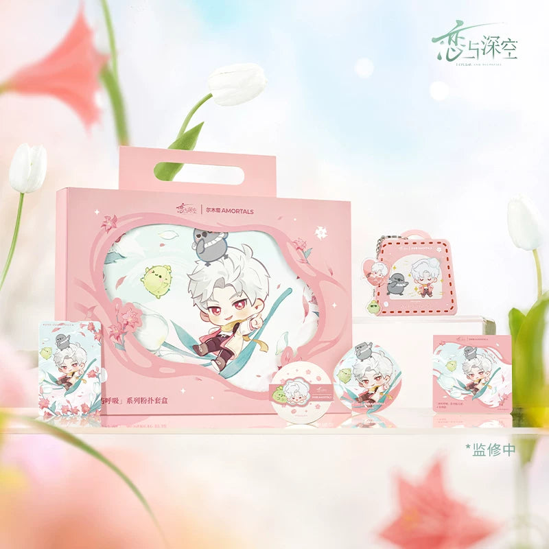 *Preorder* Love and Deepspace × AMORTALS Forest Isle Breath Special Collaboration Puff Set Gift Box