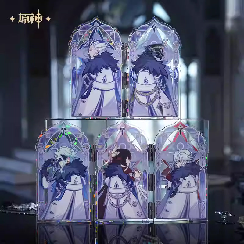 Genshin Frost Mark & Authority Flame Series Interchangeable Translucent Acrylic Standee (Blind Items)